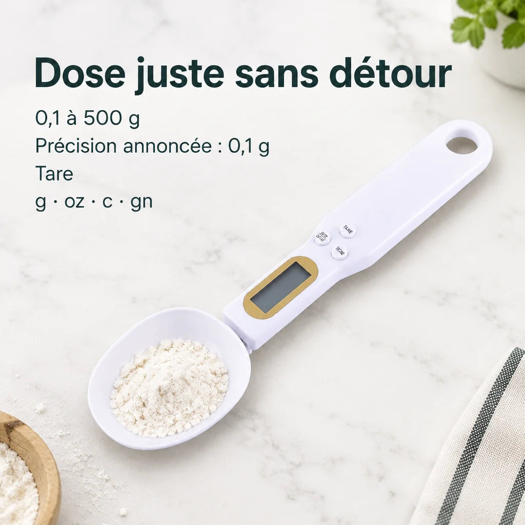 [Scale AI] usp_icons, Cuillère-balance numérique