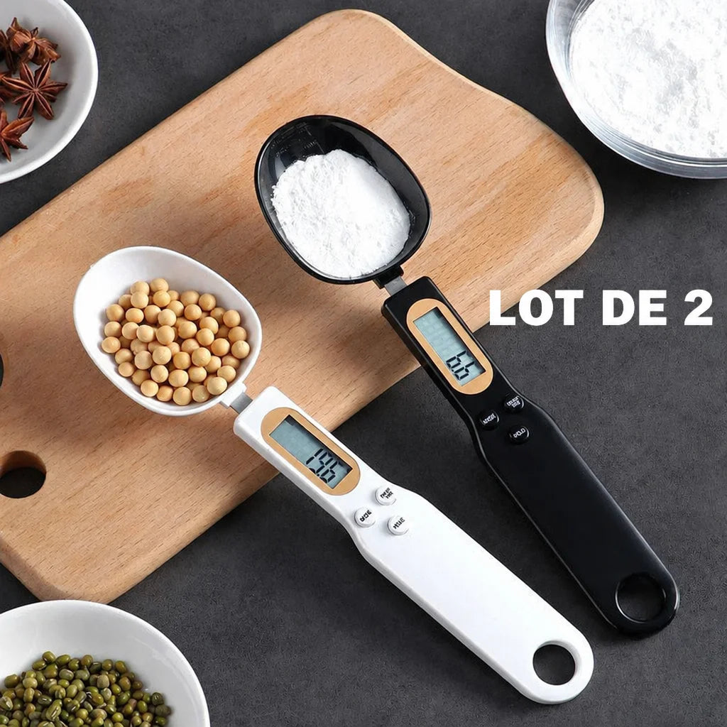 [Scale AI] flat_lay, Cuillère-balance numérique
