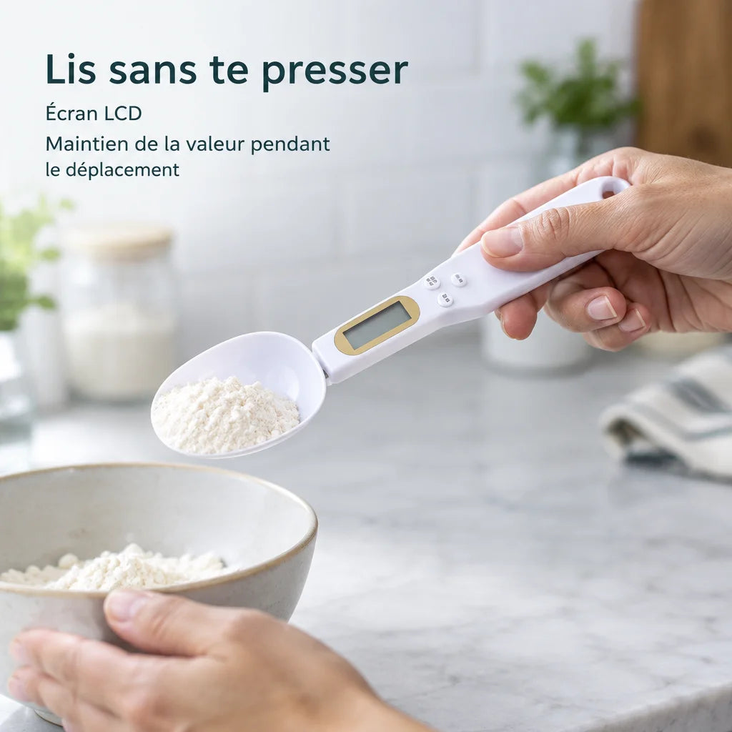 [Scale AI] benefits_list, Cuillère-balance numérique